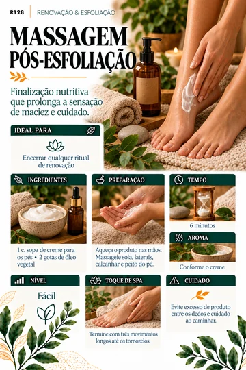 Massagem Pós-Esfoliação