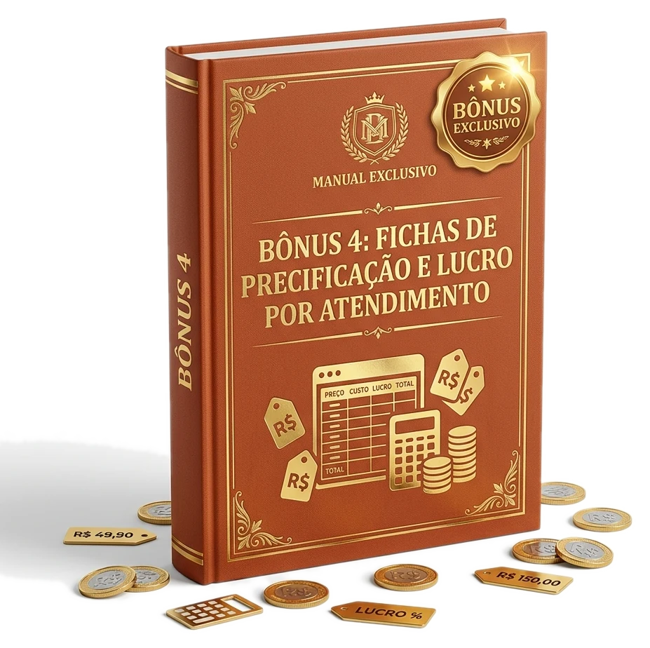 Fichas de Precificação e Lucro por Atendimento